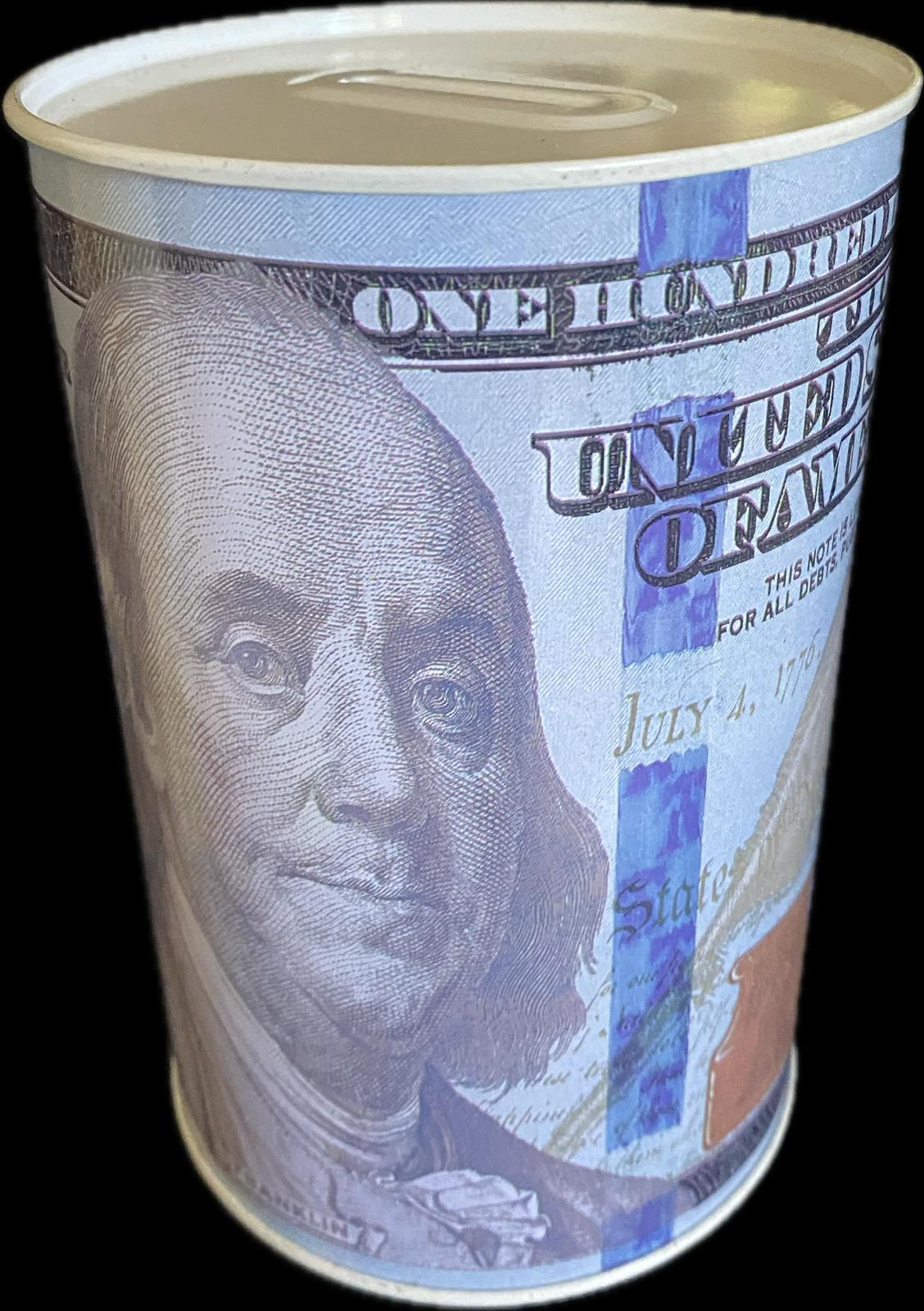 $100 Bill Savings Tin