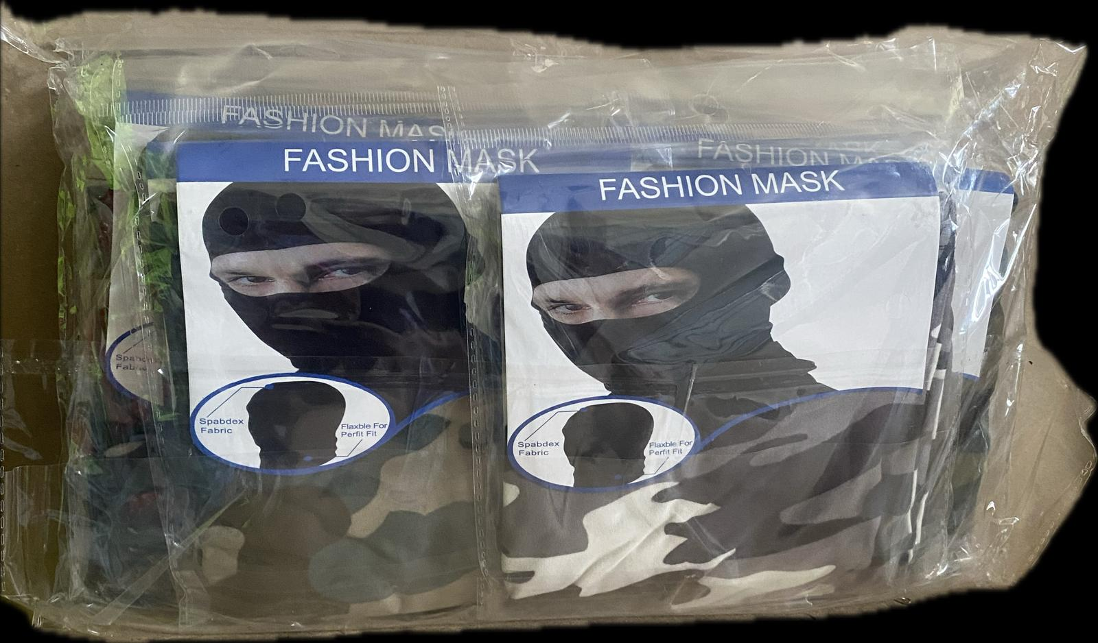 Camo Fashion Mask Pack