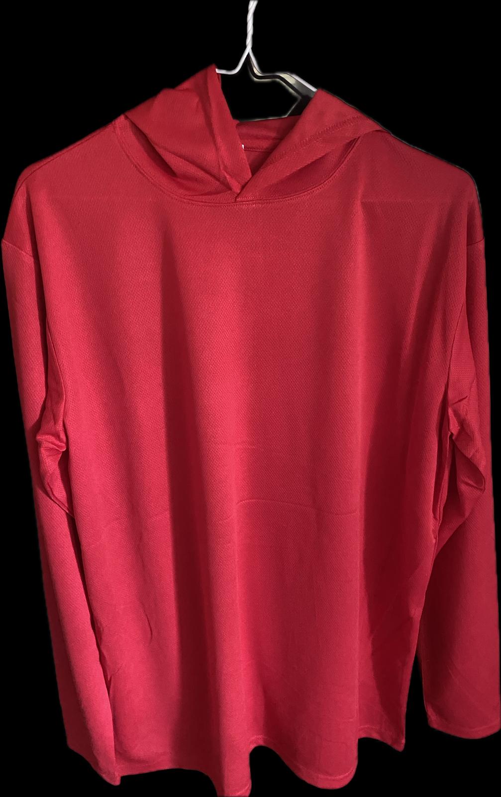 Breathable Red Hoodie